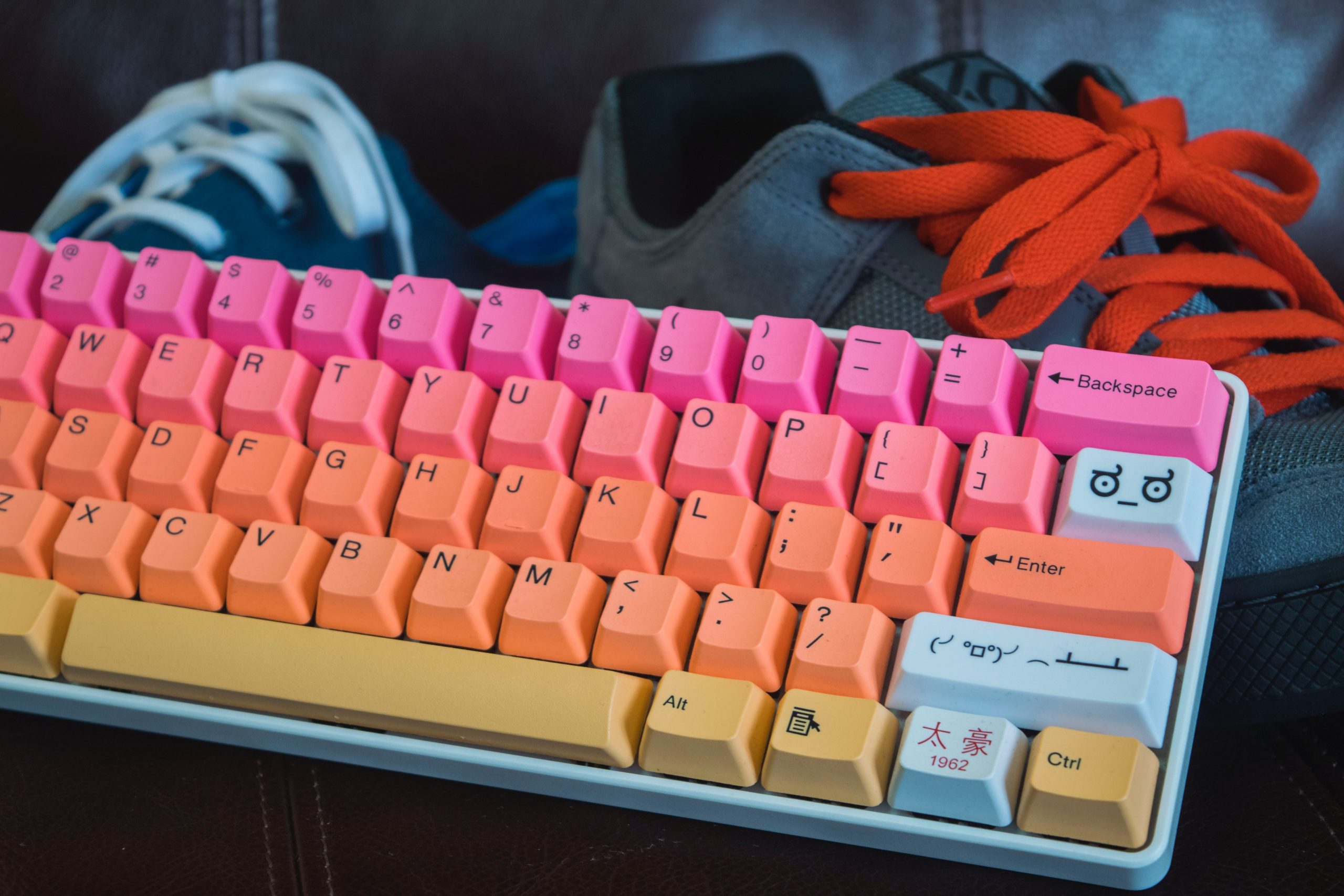 Mechanical Keyboards that sound little the key is in the switches