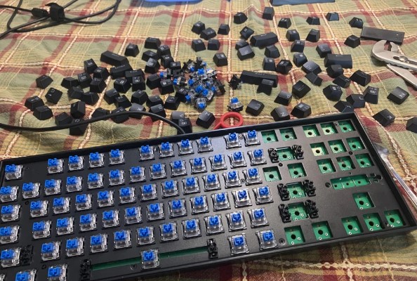 Disassemble the Keyboard