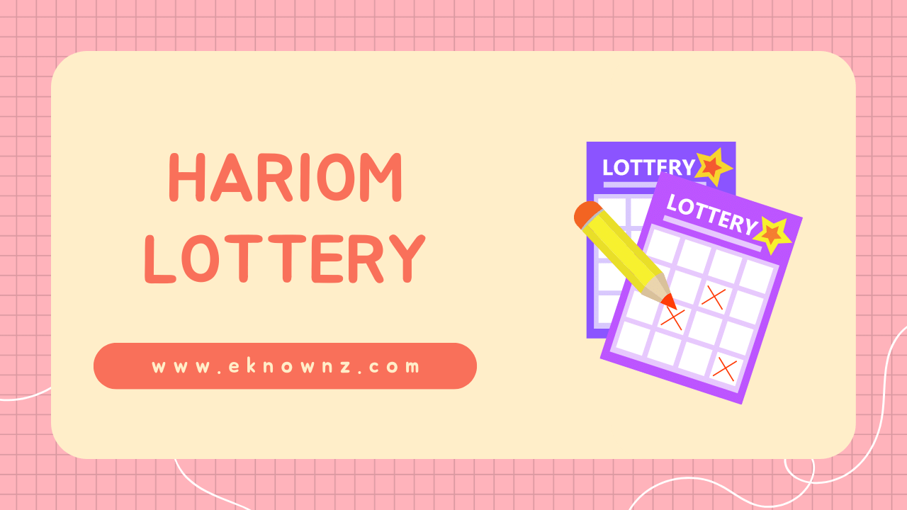 Hariom Lottery: A Detailed Overview (2024)