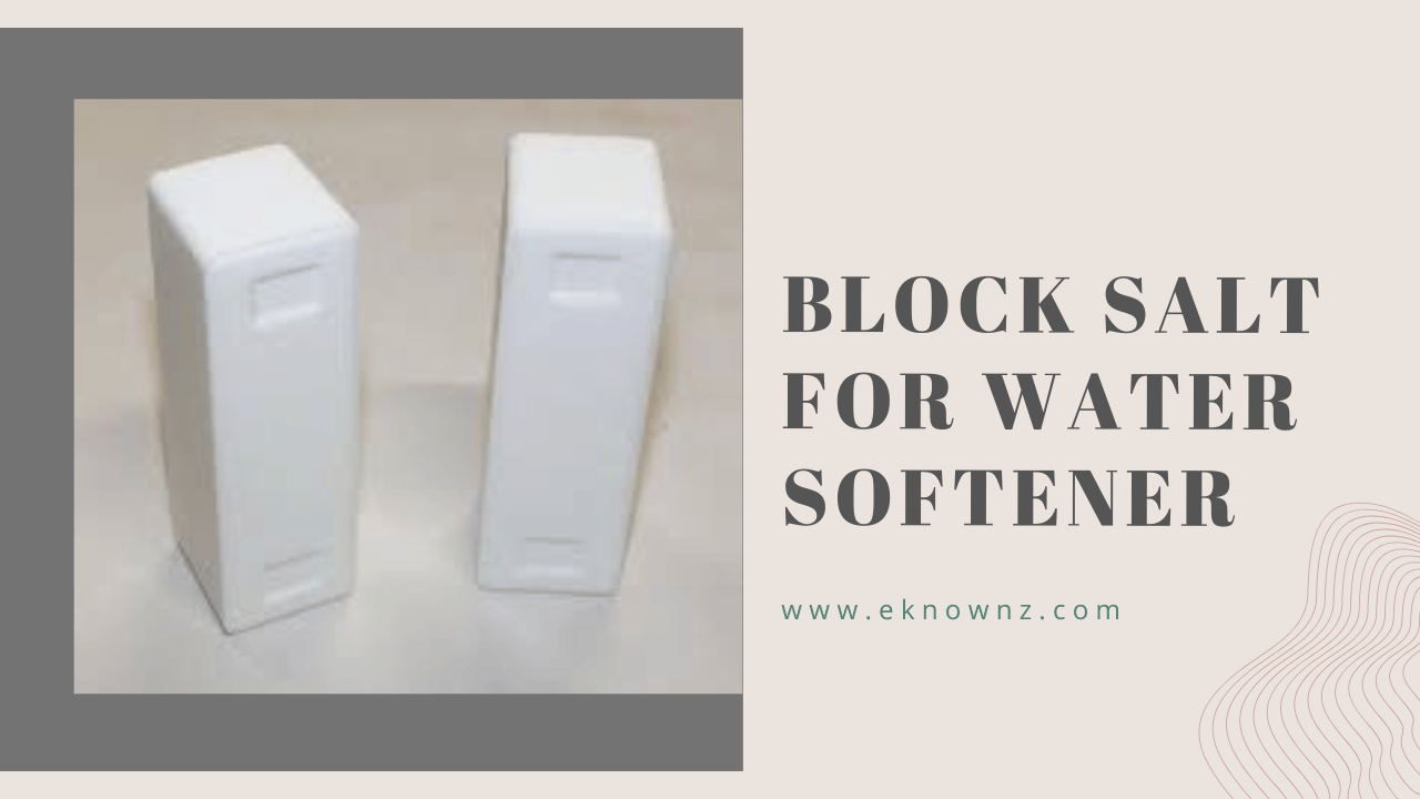 Block Salt for Water Softener