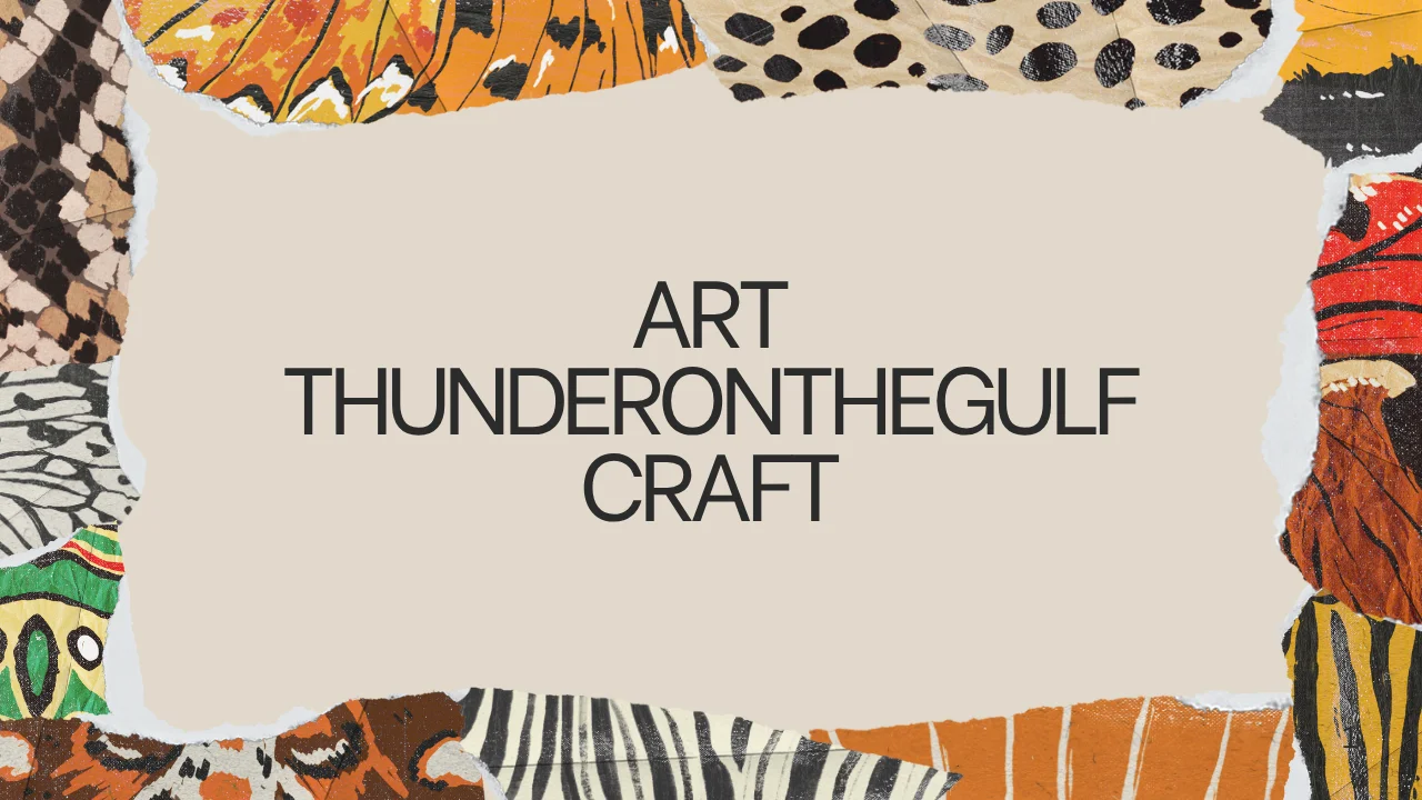 Art ThunderontheGulf Craft: Coastal Charm
